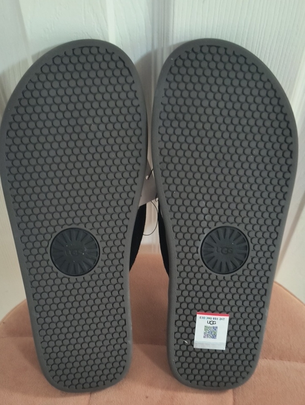 UGG Men's Brookside Flip Canvas Sandals Size 7 NWT - Picture 9 of 9